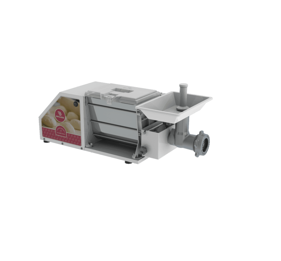 Amassadeira Semi Rápida 3 Kg Massa Kit Extrusora e Moedor Braesi AELI-310 G2 220v