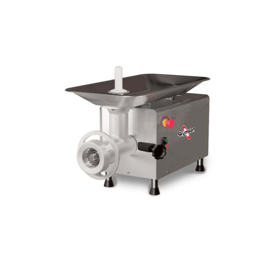 Picador Moedor de Carne Boca 98 Skymsen 3HP Com Pré-Cortador PSP98 M 220v