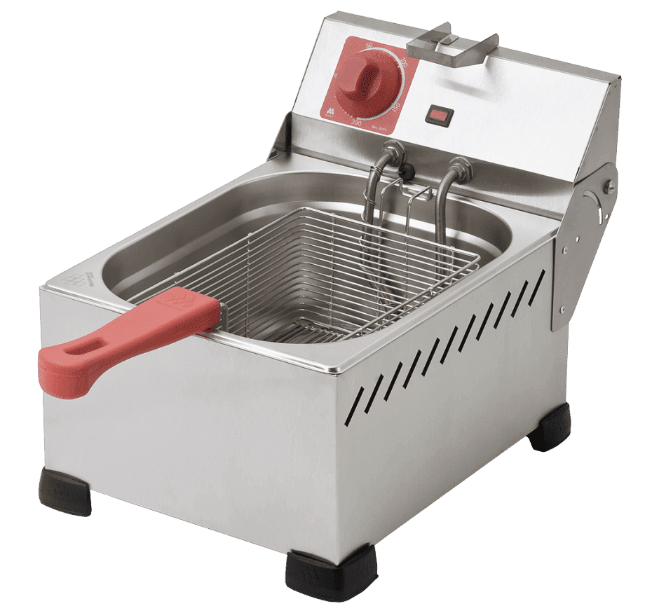 Fritadeira Elétrica 6L 1 Cuba Inox 3000W Marchesoni FT.1.602.ST 220v
