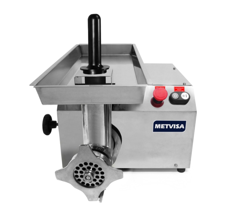 Picador de Carne Inox Boca 22 Metvisa PCI.22L 127v