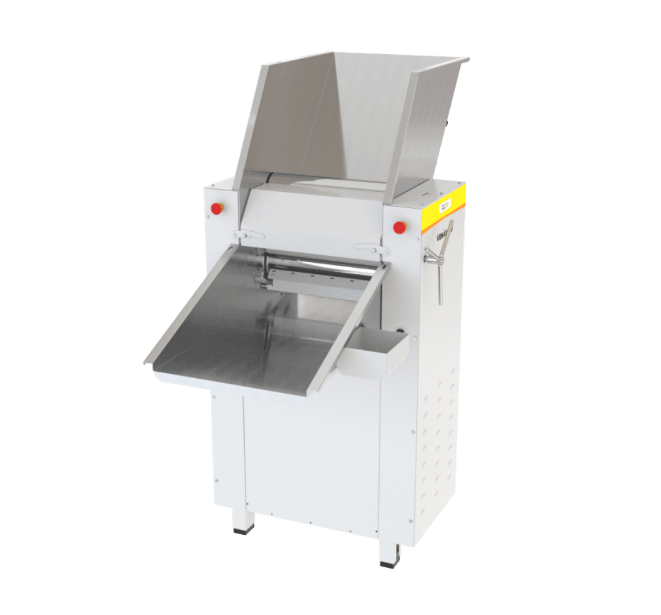 Cilindro de Massa Venâncio Bandeja Em Aço Inox Trifásico CLISVT50NR-220v