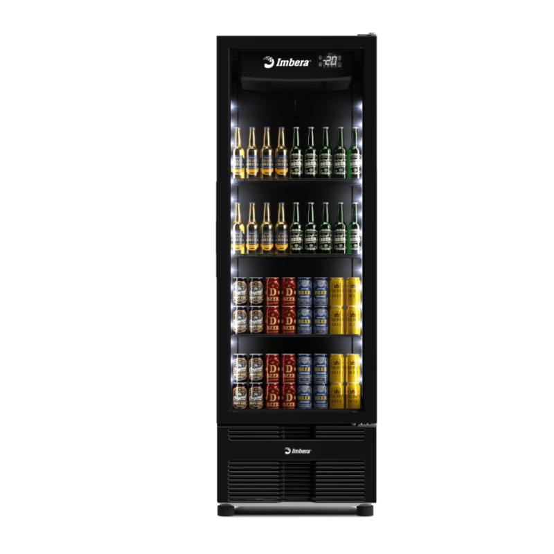 Cervejeira Imbera 569 Litros Porta de Vidro FULL BLACK CCV355 220v