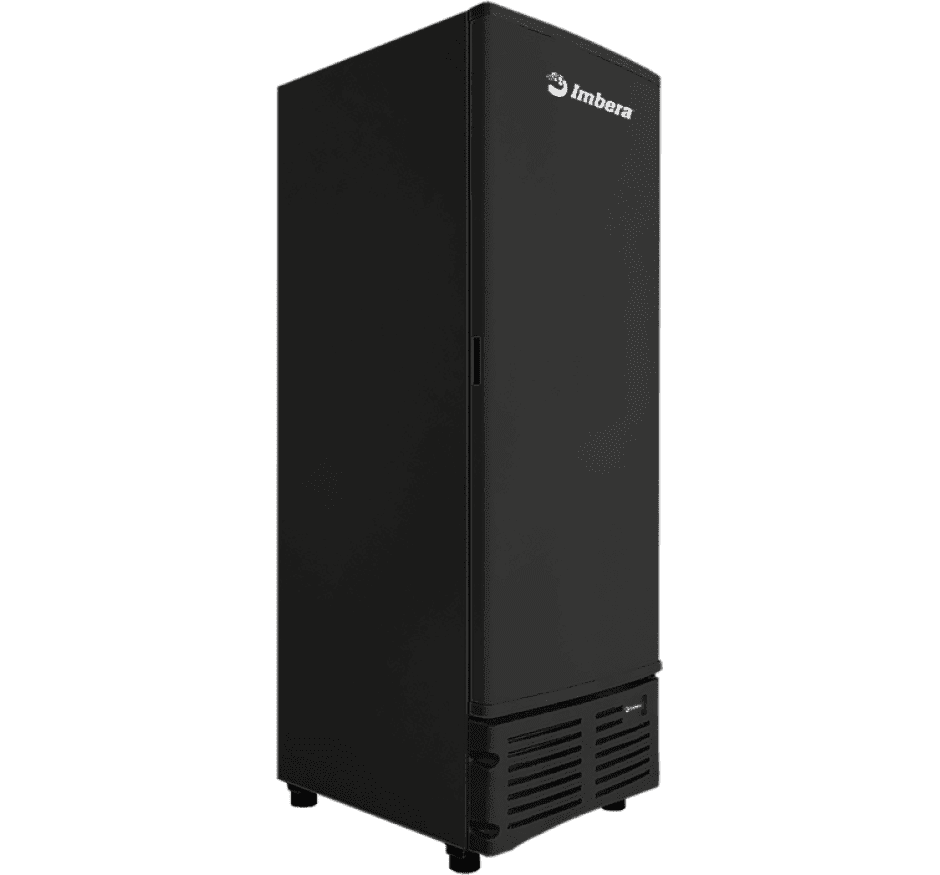 Freezer Vertical Tripla  Ação Porta Cega Preto Imbera EVZ21 127v