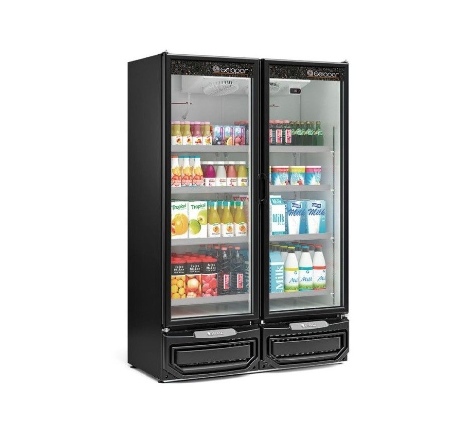 Refrigerador Expositor Vertical 957 Litros Gelopar GCVR-950 PR-220v