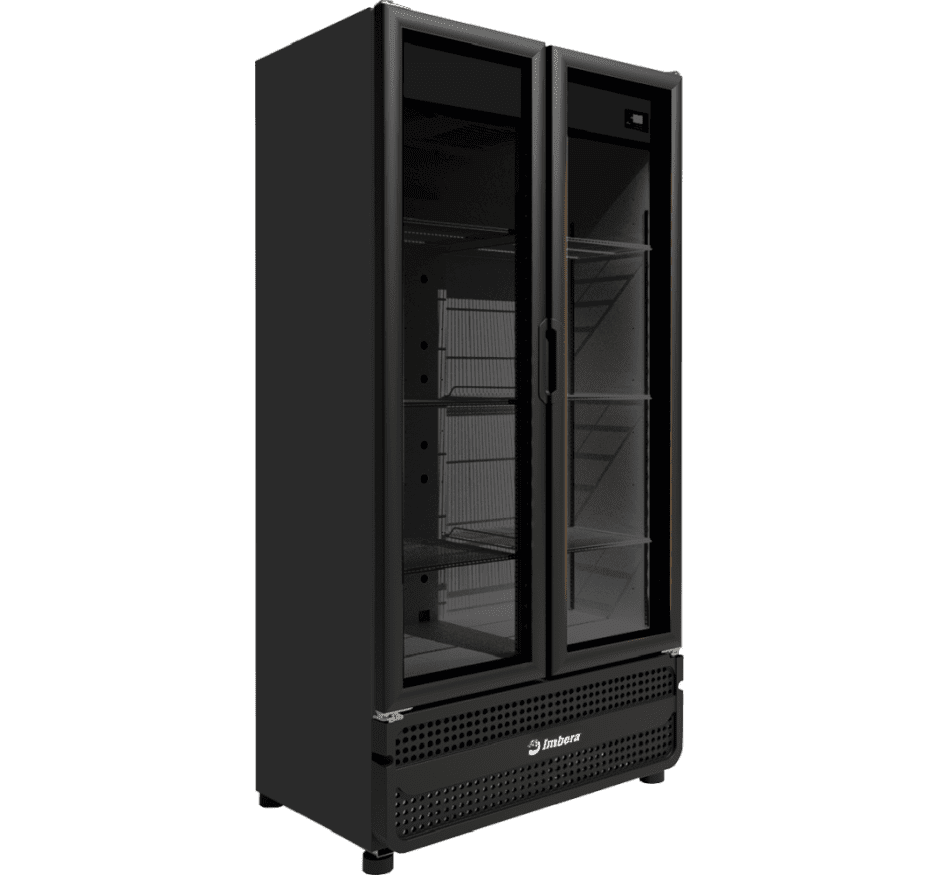 Cervejeira Imbera 754 Litros 02 Portas de Vidro FULL BLACK CCV480 220v