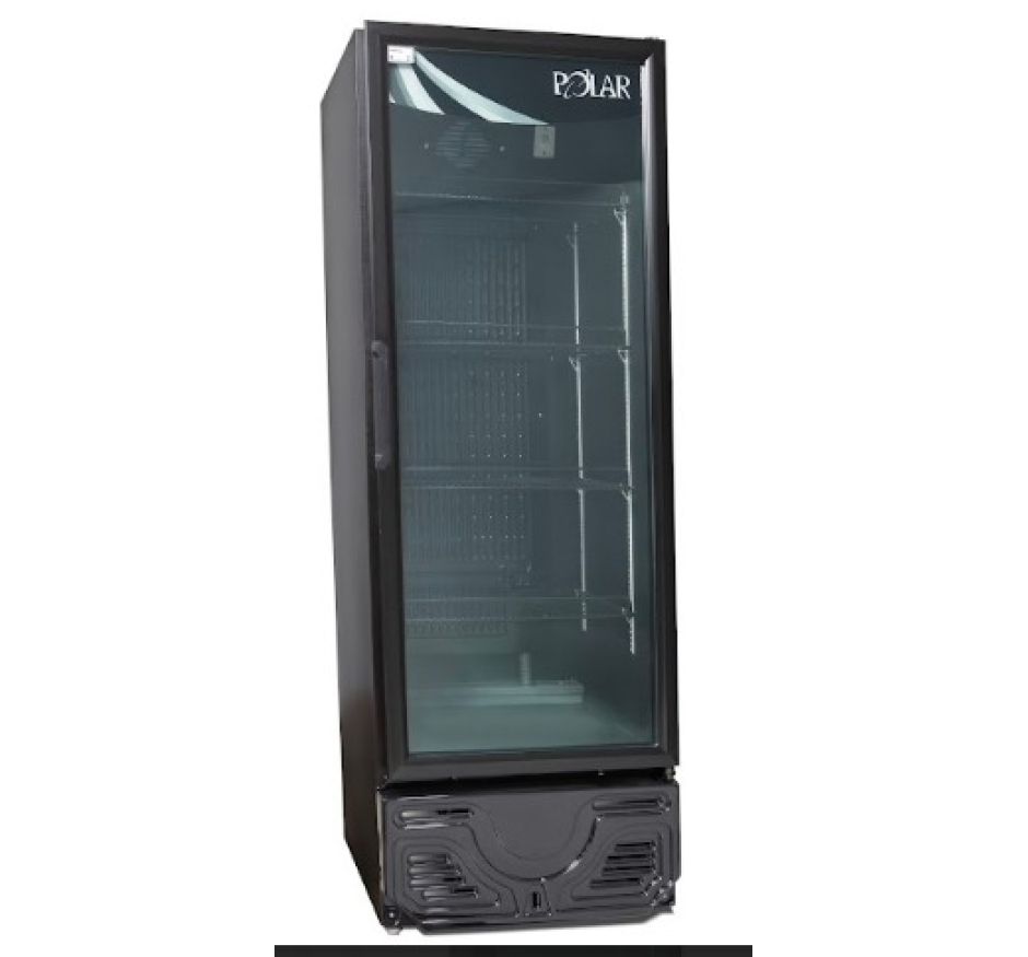 Expositor Refrigerado Visa Cooler Polar 405L All Black VISA 405 220v
