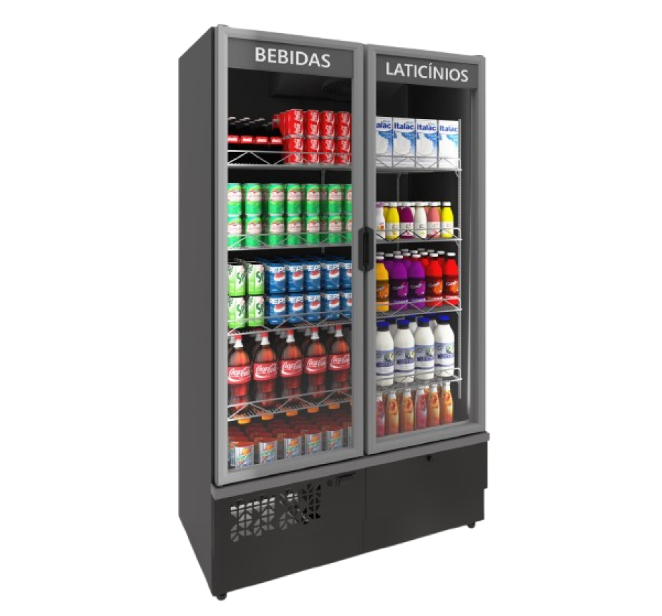 Expositor Vertical Refrigerador Polar 2 Portas EVP115 220V
