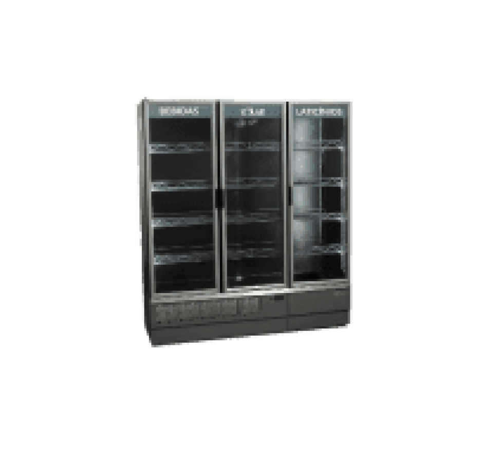 Expositor Vertical Refrigerador  Polar 3 Portas EVP170 127V