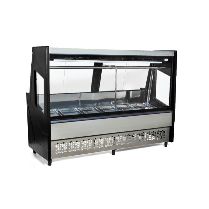 Balcão de Açougue Luxo 2M Polar Preto PECR 200 127v