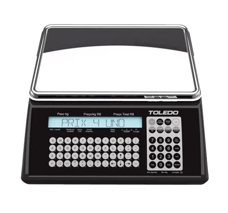 Balança Etiquetadora Toledo Prix 4 Uno 32Kg Wi Fi/Ethernet P400154