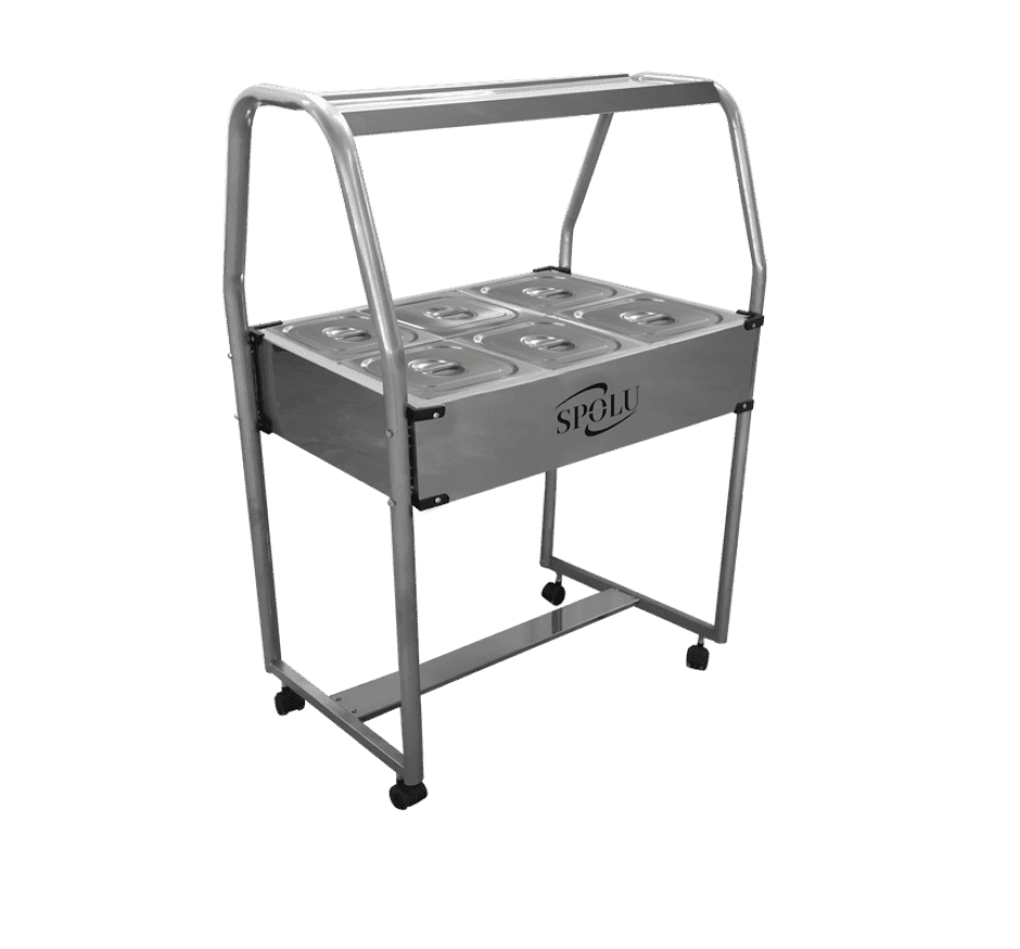 Buffet Salada Self Service  6 Cubas Gelo-X Spolu SPL-511