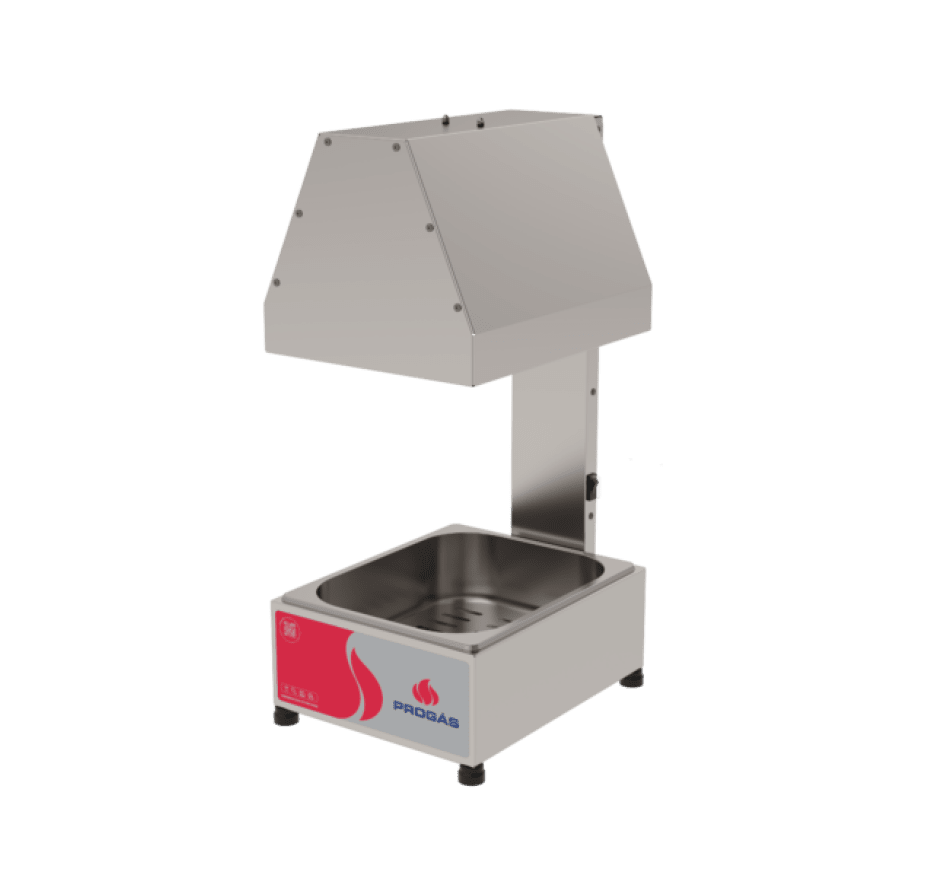 Conservador de Frituras Elétrico 1 Cuba Inox Progás PRCF-10 220v