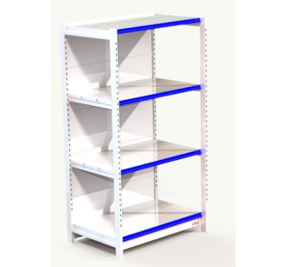 Rack Inicial Parede Polar 1,96m Branco 60.60 RK-196 60/60 B3
