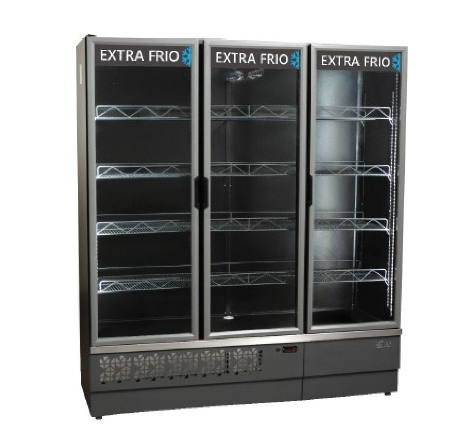 Expositor Vertical Refrigerado Polar 3 Portas Extra Frio EVPEF170 220V