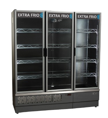 Expositor Vertical Refrigerado Polar 3 Portas Extra Frio EVPEF170 220V