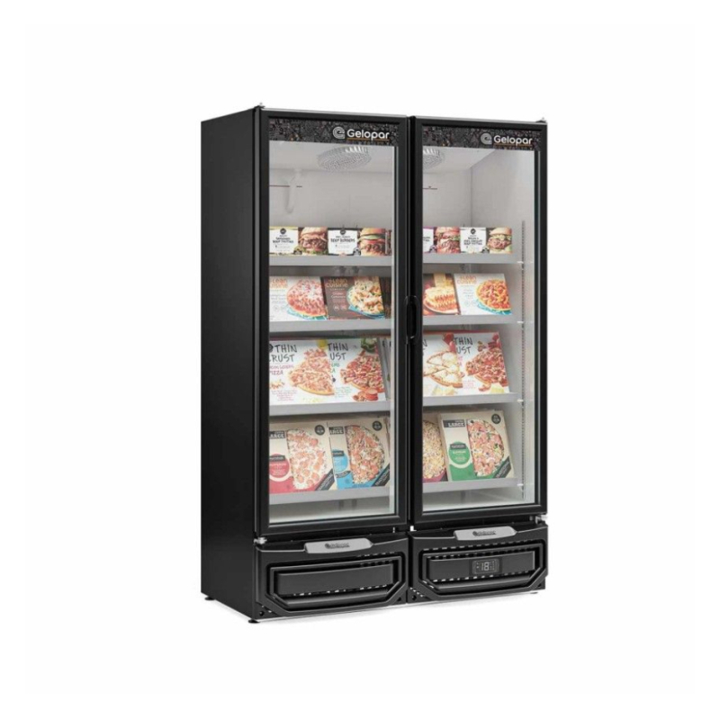 Freezer/Conservador Vertical Para Congelados 957 Litros Gelopar GCVC-950EL PR 220v