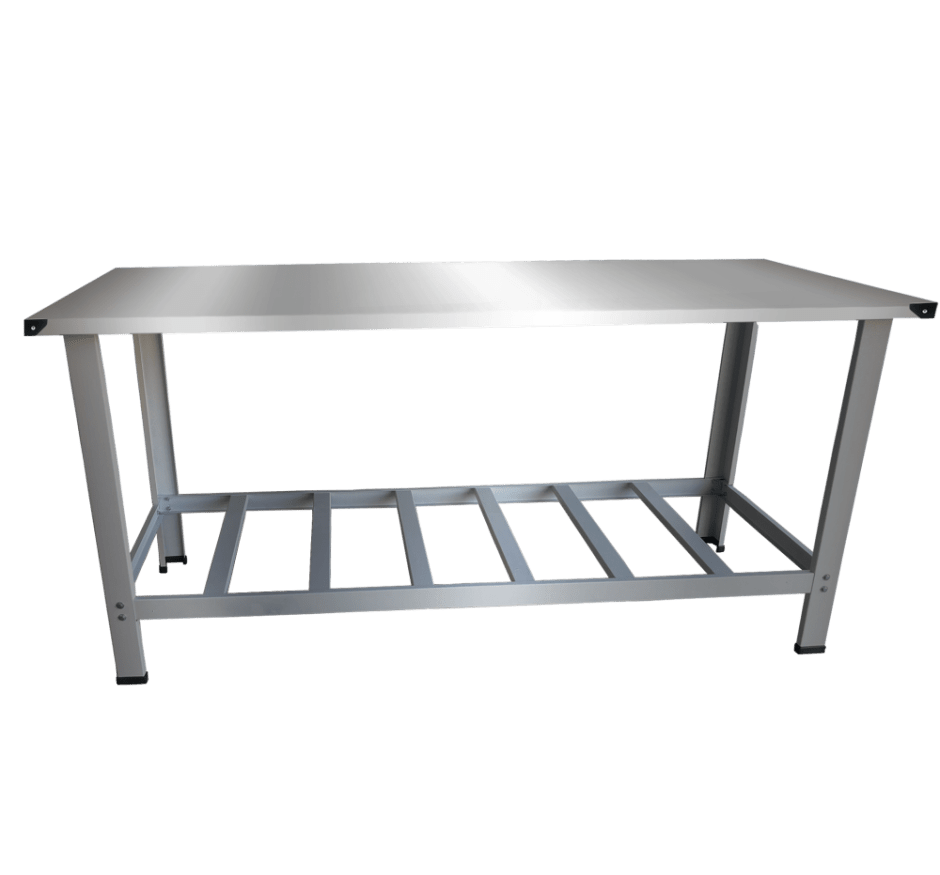 Mesa De Manipulação Toda Inox 1,90x0,70cm MSW191 Spolu