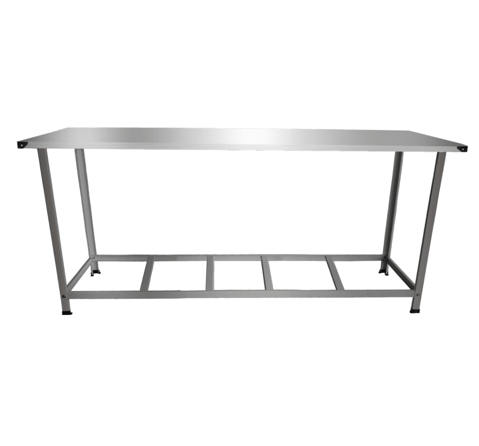 Mesa De Manipulação Toda Inox 1,40x0,70cm MSW140 Spolu