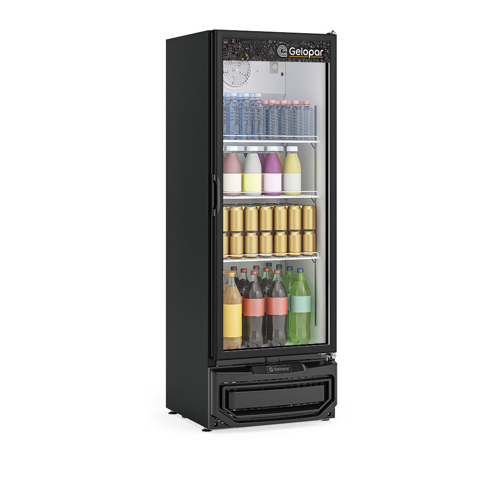 Refrigerador Expositor Vertical 410 Litros Gelopar Linha Turmalina GPTU-40 EL/PR/220v