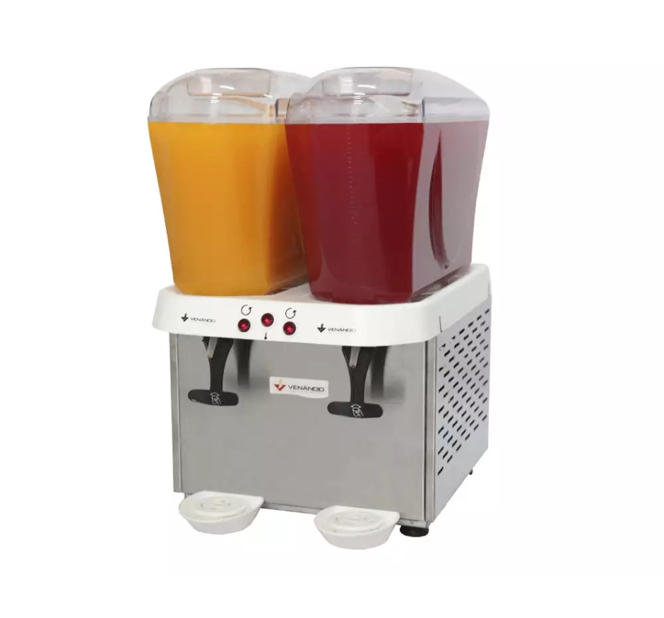 Refresqueira Inox 2 Bojos 16 Litros Venâncio RV216 220v