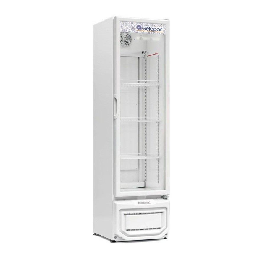 Refrigerador Expositor Vertical 228 Litros Gelopar Linha Turmalina GPTU-230 EL/BR/127v