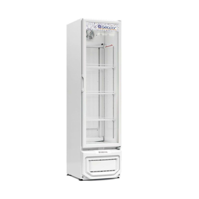 Refrigerador Expositor Vertical 228 Litros Gelopar Linha Turmalina GPTU-230 EL/BR/127v