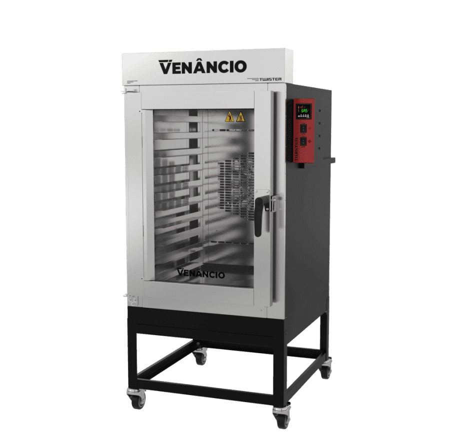 Forno Turbo a Gás Twister 10 Esteiras Venâncio FVT10G Monofásico 127V