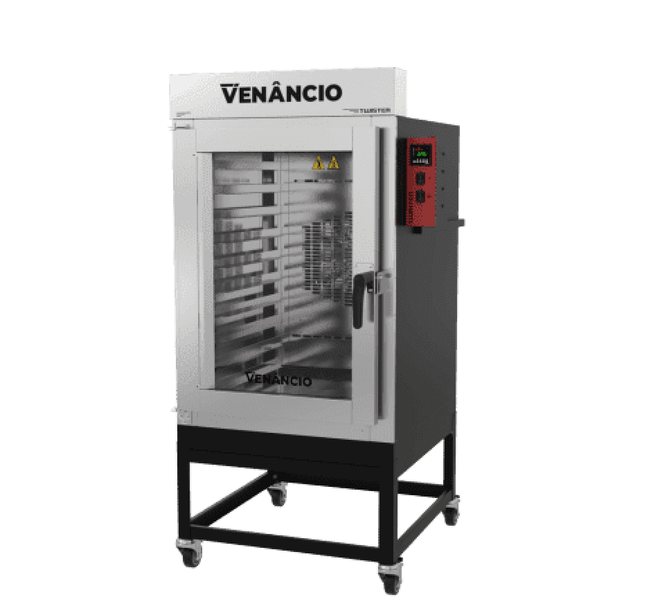 Forno Turbo a Gás Twister 10 Esteiras Venâncio FVT10G Monofásico 220V