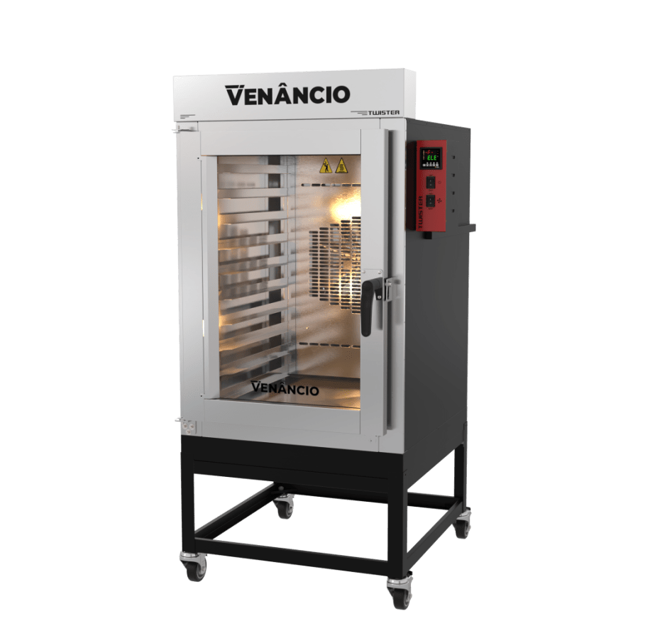 Forno Turbo Elétrico Twister 10 Esteiras Venâncio FVT10E Monofásico 220V