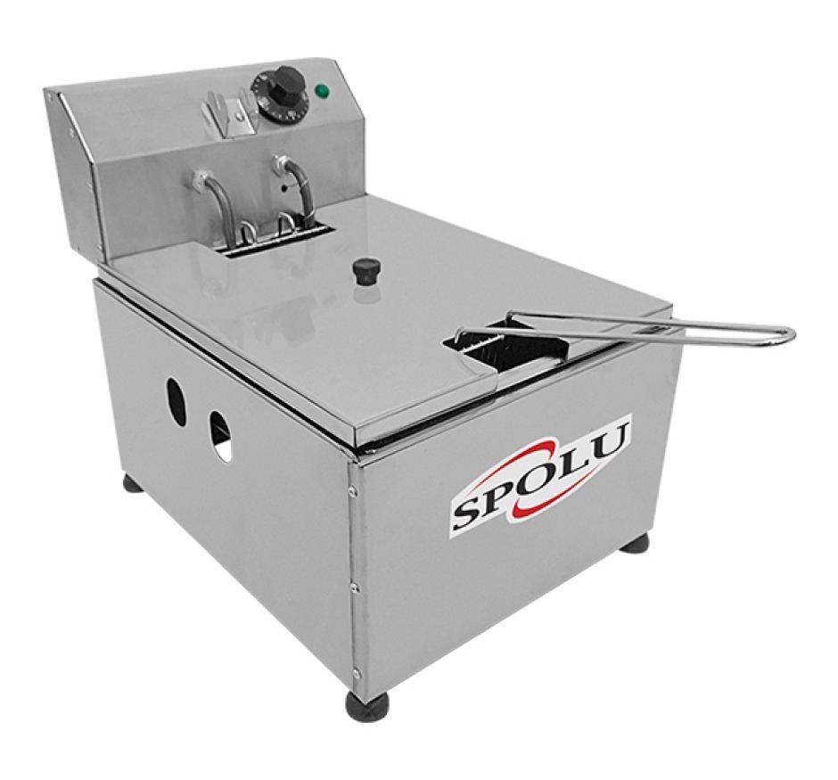 Fritadeira Elétrica Spolu 1 Cuba 6 Litros SPL-572 127v
