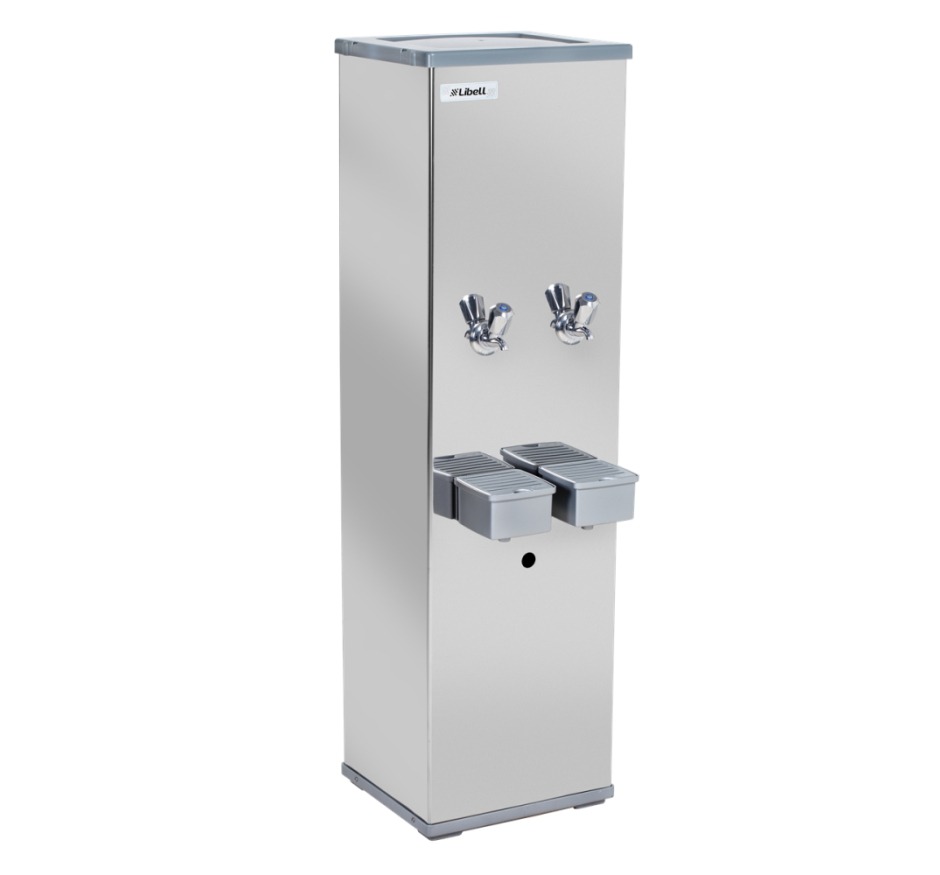 Bebedouro Purificador Industrial de Coluna Inox 25L LIC025 Libell 127v