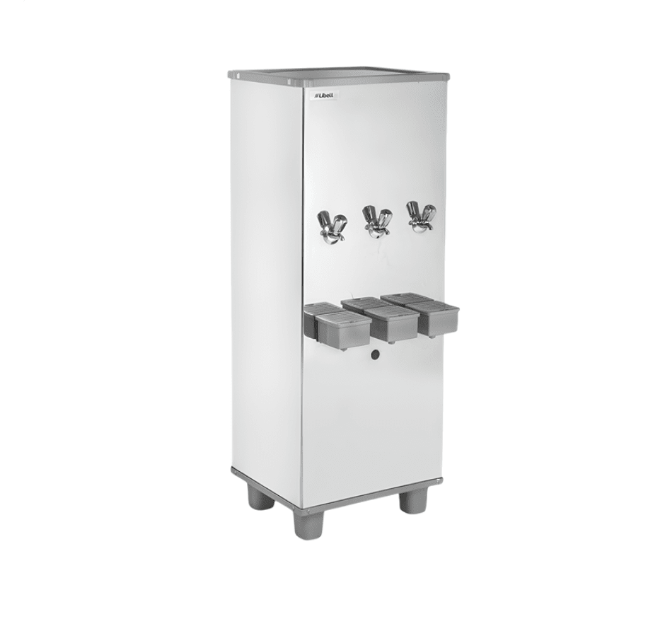 Bebedouro Purificador Industrial de Coluna Inox 50L LIC050 Libell 220v