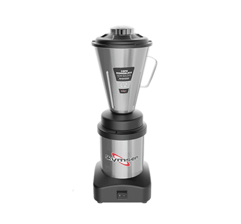 Liquidificador Comercial Skymsen Inox Copo Monobloco 2 Litros L2 Bivolt