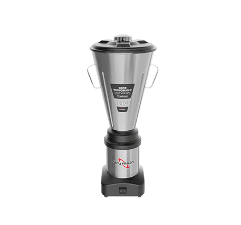 Liquidificador Comercial Skymsen Inox Copo Monobloco 10 Litros L10 Bivolt