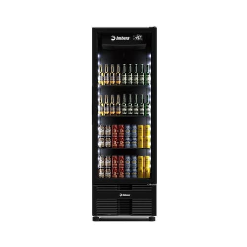 Cervejeira Imbera 569 Litros Porta de Vidro FULL BLACK CCV355 Bivolt Inverter