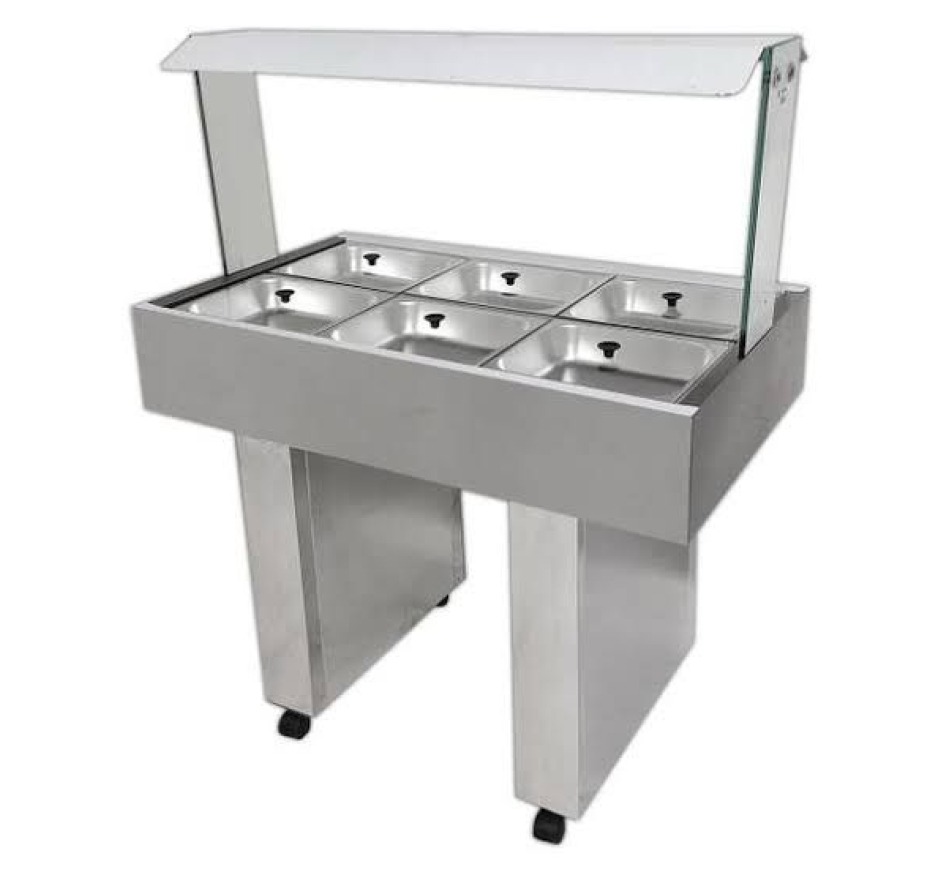 Buffet Salada Self Service 6 Cubas Gelo-X Edanca BNGM-06