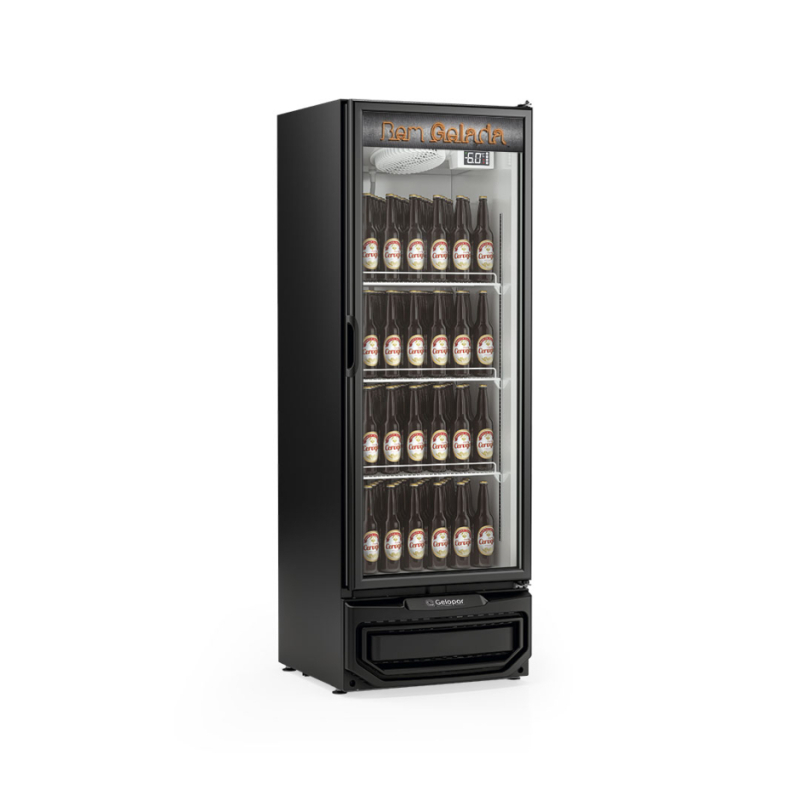 Cervejeira Gelopar 410 Litros Porta De Vidro GCB40V-PR-220v