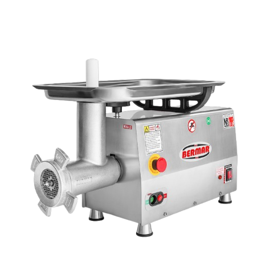 Picador de Carne Boca 22 Alongada Bermar BM 20 NR PF 1,25HP 220v