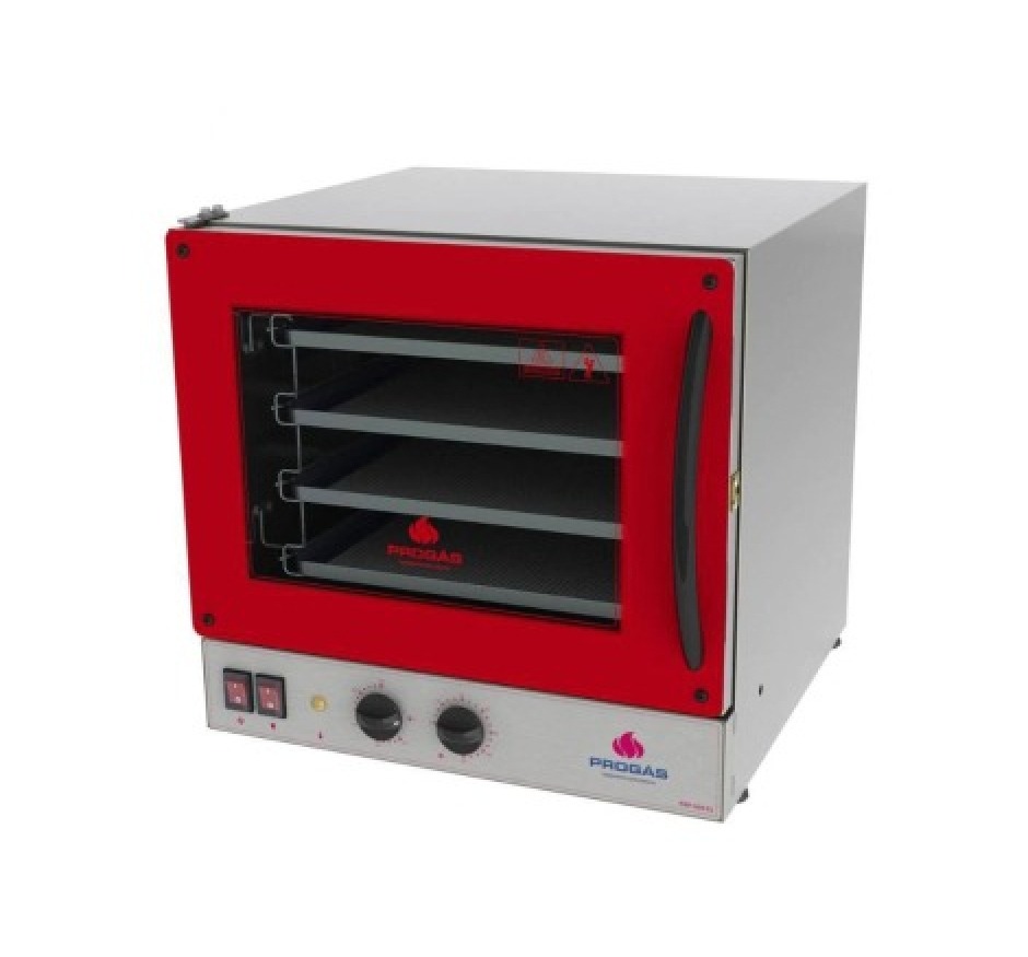 Forno Turbo Elétrico Progás Fast Oven Analógico Vermelho PRP-004 G2 127v