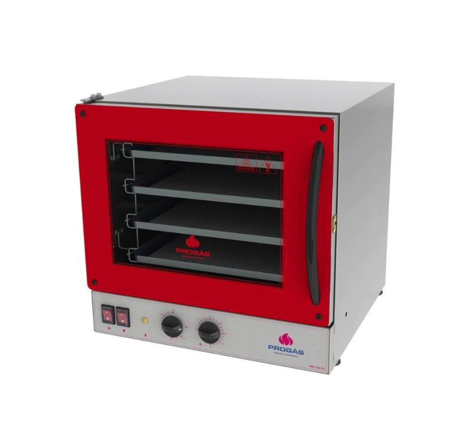 Forno Turbo Elétrico Progás Fast Oven Analógico Vermelho PRP-004 G2 220v