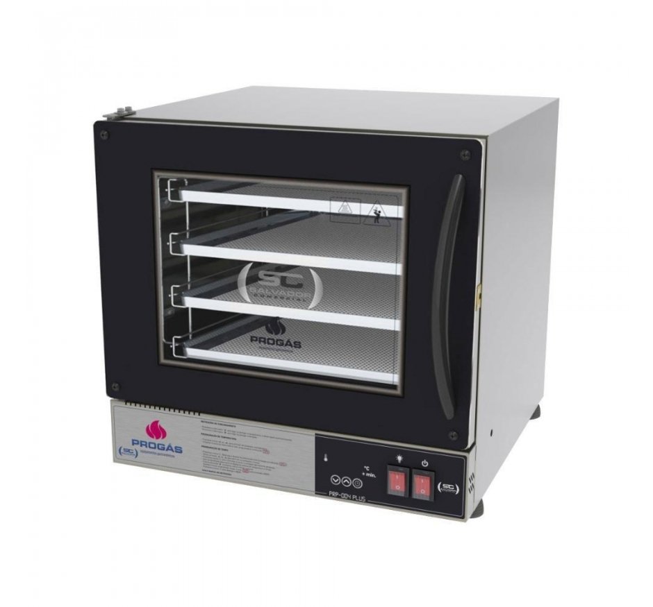 Forno Turbo Elétrico Fast Oven Digital Preto Progás Prp-004 Plus - 220v