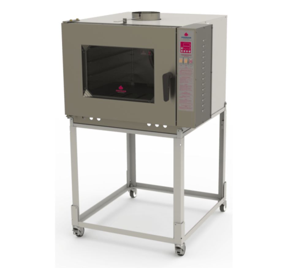 Forno Turbo Elétrico Progás 5 Esteiras Monofásico - 220v - Prp-5000 Ne