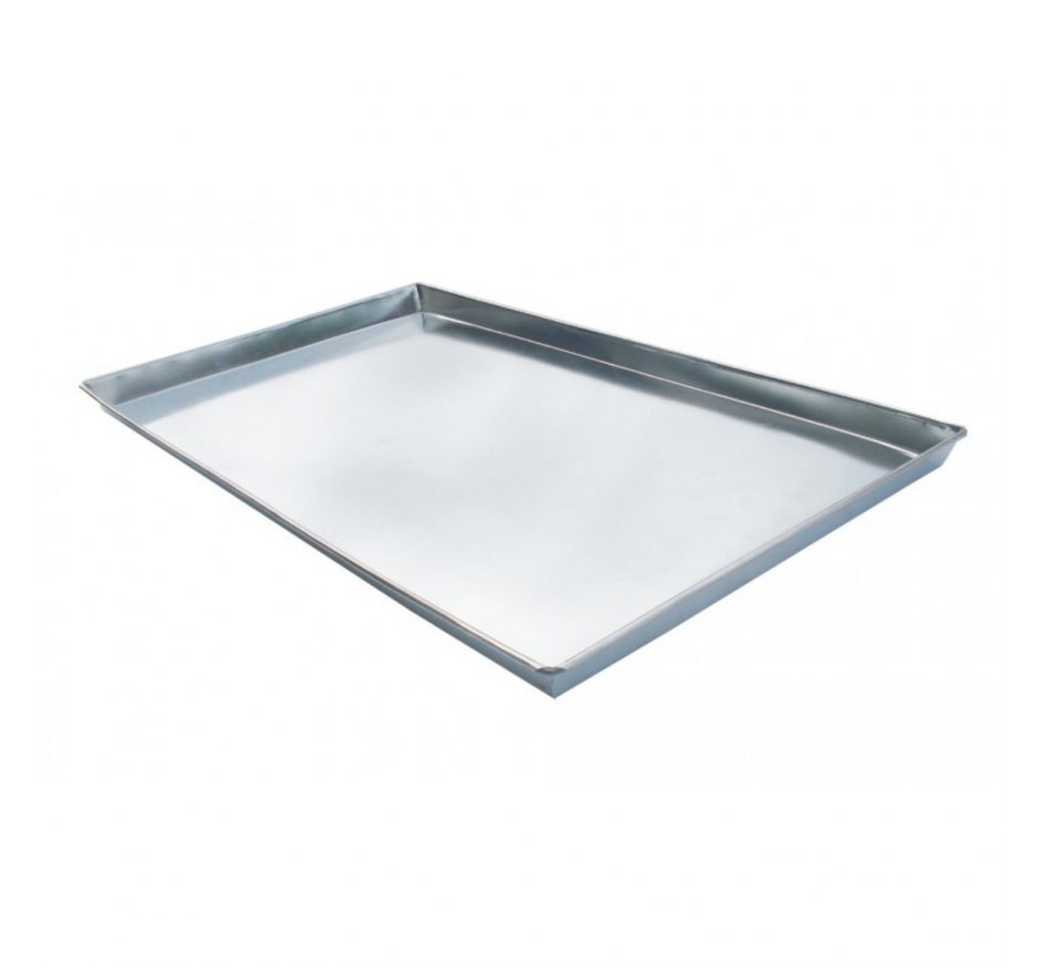 Kit Com 10 Bandejas Flandres Para Pão Doce Baronesa 58x70