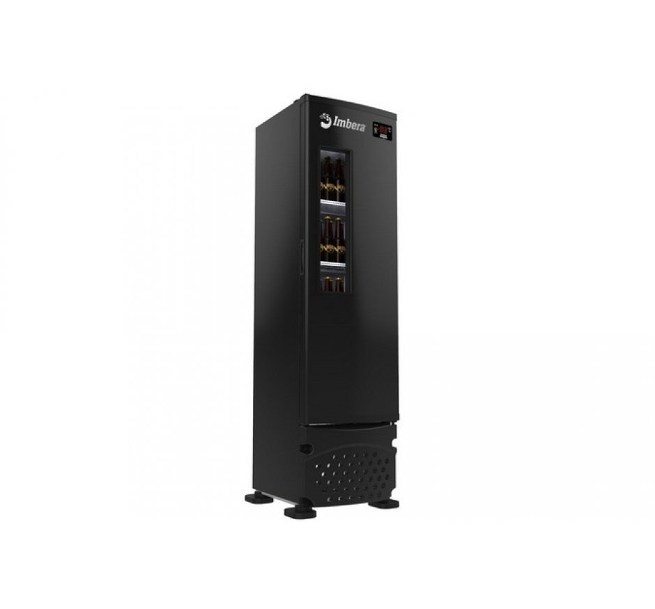 Cervejeira Imbera 229 Litros Porta Window Preta CCV144-220V