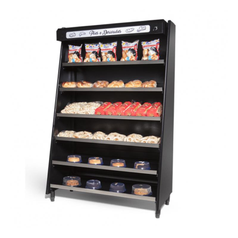 Vitrine Natural de Padaria 1,30M Polar VASCAP-130