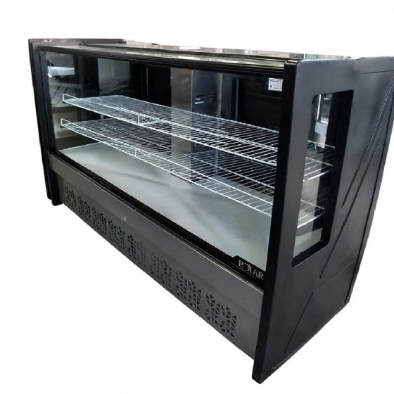 Balcão Torta Polar 1,75M Preto Platinum PVRT 127v