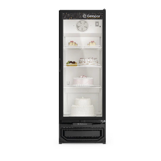 Refrigerador Expositor Vertical 410 Litros Gelopar Linha Turmalina GPTU-40 EL/PR/127v