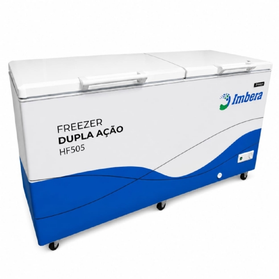 Freezer Horizontal Dupla Ação Full White HF505L Imbera 220v