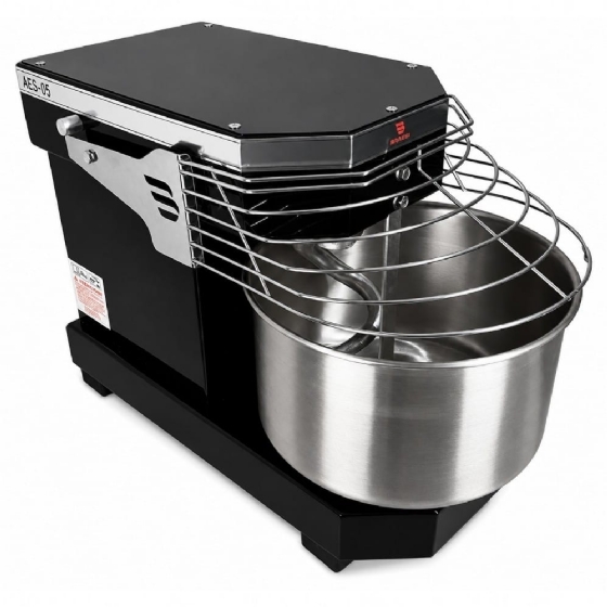 Amassadeira Espiral 5kg Braesi Preta AES-05- Bivolt