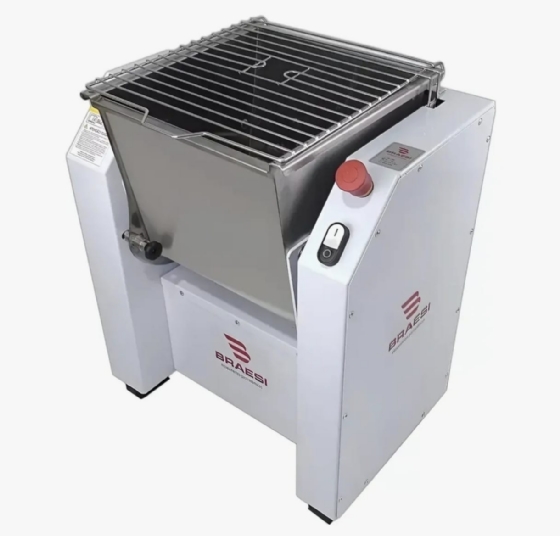 Amassadeira Basculante Braesi 15kg Monofásica Bivolt ALI-15